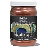 Modern Masters MM205 Matte Metallic Paint, Antique Copper, Quart [並行輸入品]