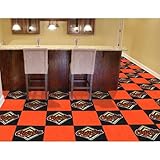 ファンマット8576 MLB – Baltimore Orioles 18 " x 18 "チームカーペットタイル( 10ロゴ、10ソリッドperボックス – Appx 45 Sq Ft )