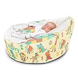 Rucomfy Luxury Cuddle Soft Patchwork Animals Gaga Baby Bean Bags by RUComfy