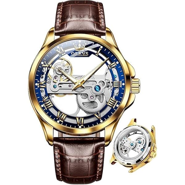 Amazon | AUREOLE（オレオール）両面スケルトン自動巻 SW-614M-06