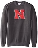 NCAA University of Nebraskaメンズ変更履歴フリースプルオーバー 3L グレイ