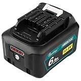 Waitley マキタ BL1015 10.8V 互換 バッテリー 6000mAh BL1015 BL1050 BL1060 対応 リチウムイオンバッテリー10.8ｖ互換電池 掃除機など電動工具対応 残量指示付き