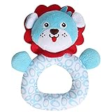 Cute Lion Plush Rattle T22001-2 by Gaodengbao