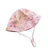 Marc janie赤ちゃん&幼児用リネンBrim Sun Protection Hat