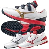 [SOLV] オリジナルステッカー付 MIZUNO(ミズノ) LIGHTREVO TR CR ホワイト/ネイビー/28.0CM