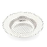 uxcell シンク ドレイン ストレーナー スクリーン ストッパー フィルタ バスケット ホーム キッチン 金属 シルバートーン