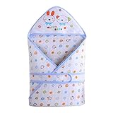 Pumpumly　ベビー おくるみ 新生児 フード付き 夏 春夏　100％コットン 通気 吸汗 保温 出産祝い　ベビー用品 ベビー小物 ベビー マタニティ 母の日 お母さんに プレゼント ギフト