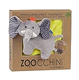 ズッキーニ  (Zoocchini)【日本正規品】マスコット付きブランケットぞうのエリー イエロー 1枚セット ZOO3003