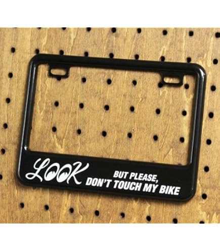 Amazon | ムーンアイズ(MOONEYES) ナンバーフレーム バイク用 ブラック