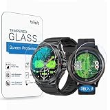 Frgnie スクリーン保護フィルム 対応 Timunko K62 Smartwatch (3枚入り) 対応 EAGLE VISION ACE PRO EV-337 GPS ウォッチ ゴルフナビ 鋼化保護フィルム