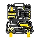 DEKO ホームツールセット ガレージツールセット 日曜大工　家具組み立て　軽量化常備工具pcs40　ツールキット 工具セット 工具キット（40点組）