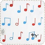 シンジカトウ チアフル音楽会 タオルチーフ 黒猫ワルツ SKTC128-09