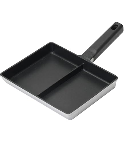 たまごはん② Amazon｜タマハシ(Tamahashi) フライパン 仕切り 2品同時に調理 お弁当