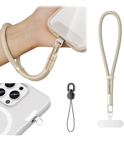 Amazon.co.jp: [ZXZone] スマホストラップ 手首本革製 1本+ストラップ