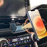 LUWU アルファード/ヴェルファイア 30系 スマホホルダー Toyota Alphard Toyota Vellfire アクセサリー スマホスタンド 車載ホルダー カーマウント 携帯電話マウント 電動型 安定 360度回転 片手操作 アルファード専用 SGS品質認証 (9-10インチナビ対応,純正OPのJBLナビ非対応)