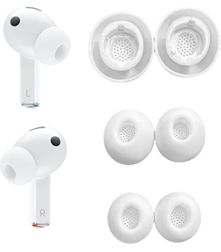 【美品】Galaxy Buds3 Pro ホワイト S・Lイヤーチップ新品 Amazon | Samsung Galaxy Buds 4 Pro & Buds3 Pro用イヤーチップ
