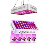 Honsenly 植物の光 LED, フルスペクトラムLED植物育成ライトLED, 水耕栽培ライト led 室 植物成長ランプ植物の塗りつぶしの光照明の保育園の光, 植物成長促進用ランプ 温室/園芸に