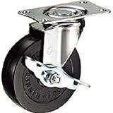 ハンマー　Ｅ型　自在ＳＰ付　ゴム車１００ｍｍ 415E-R100BAR01