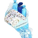 おむつポーチ ブーケギフト belle&boo(ベル＆ブー/BelleandBoo/ベルとブゥ/ベルアンドブー)/ブルー おむつサイズ：新生児