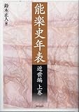 能楽史年表 近世編〈上巻〉 能楽史年表 近世編〈上巻〉
