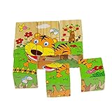 キッズニー【Kidsney】 おもちゃ 積み木 パズル 6画面 赤ちゃん 子ども 知育玩具 ブロック 組み立て ランダム画面 wy07-lzgyp-lz-051