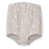 【Disney】ディズニー　マタニティショーツ　ミッキー＆ミニー　ミッキーマウス（グレー系ボーダー柄）　マタニティＭ～Ｌ