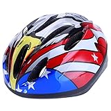キッズヘルメット ヘルメット 子供用　5-18歳向け 自転車　48-58cmダイヤル調整 ジュニア 自転車用品 軽量 通勤通学　サイクリング スケートボード用 イーグル