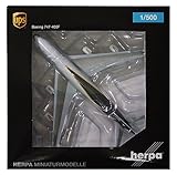 Daron Herpa Ups 747-400F Diecast Aircraft, 1:500 Scale [並行輸入品]