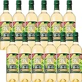 【国産ワイン売上NO.1】 サントリー 酸化防止剤無添加のおいしいワイン。濃い白 [ 白ワイン 日本 720mlx12本 ]