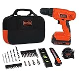 Black & Decker BDCD120VA 20V Lithium Drill/Driver Project Kit [並行輸入品]