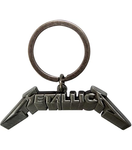 Amazon.co.jp: METALLICA ロゴ キーホルダー/メタリカ (シルバー
