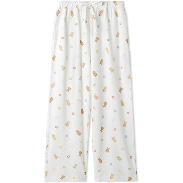 gelatopique はちみつベア柄 ロングパンツ Amazon | [ジェラート ピケ] はちみつベア柄ロングパンツ PWCP254329