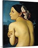 Jean Auguste ( 1780 – 1867Ingresプレミアムシックラップキャンバス壁アート印刷題名メスヌード、1807 20" x 24" 1018891_24_20x24_none