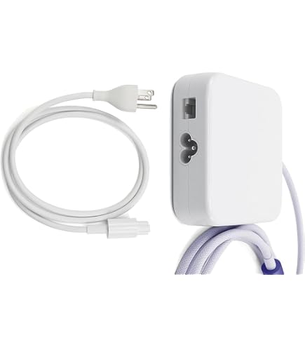 Amazon.co.jp: iMac 24インチ M1 M3 M4用電源アダプター、イーサネット
