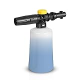 EKIAIKT ケルヒャー(Karcher) K2〜K7に対応高圧洗浄機フォームガン、調整可能ノズルのフォームランス、洗車石鹸ディスペンサー、カーシャンプ ケルヒャーK2 / K3 / K4 / K5 / K6 / K7 泡洗車、高発泡、洗車、750ML