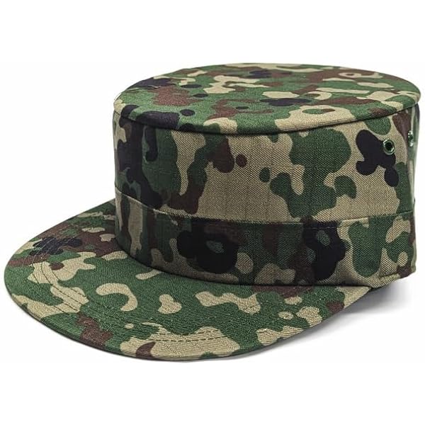 【PX品】陸上自衛隊　戦闘服・戦闘帽セット　熊笹迷彩 ☆PX品 陸上自衛隊 迷彩 作業帽 丸天 VC リップストップ IR対応