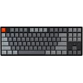 【国内正規品】Keychron K8 ワイヤレス・ゲーミングメカニカルキーボード87キー/USレイアウト/RGBライト/Gateron G Proメカニカルスイッチ/アルミフレーム/Type-C有線無線対応/Mac Windows対応/Nキー・ロール