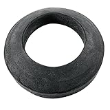 Danco 40486 WフラッシュバルブSpudガスケットfor Crane ( 5 perバッグ）、ブラック 5 Per Bag 40486W 1
