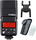 【正規品 技適マーク付き日本語説明書付】Godox Thinklite TTL TT350C ミニカメラフラッシュ高速1 / 8000s GN36 DSLR Canon Cameras,5D Mark III 80D 7D 760D 60D 600D 30D 100D 1100D Cameras シリーズ [並行輸入品]