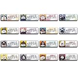 メガハウス(MegaHouse) MEGA CAT PROJECT NARUTO ニャルト！お名前缶バッジコレクション 【BOX】 PP製