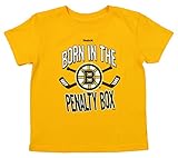 リーボックNHL Little Kid 's Boston Bruins半袖グラフィックTシャツ Medium(5-6) イエロー