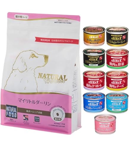ナチュラルハーベスト 新マイリトルダーリン（幼犬～シニア犬用）1.1kｇ プレミアム・オーガニックドッグフードの通販 スーパードッグス ハーベスト マイリトルダーリン 1.1kg 4袋【犬想いオリジナルセット】【おやつチョイあげ付】