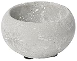 asca 造花 ラウンドベース 高さ5.5cm・直径9cm ストーン A-10684-011S