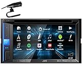 JVC KW-V25BTマルチメディアレシーバー。6.2インチ WVGAクリア抵抗タッチモニター、Bluetooth/13-Band EQ。