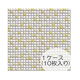 タイル シート リフォーム 陶器タイル 磁器質施釉 タイルシート １ケース（１０枚入り） ピュアレモン