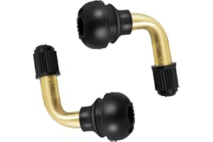 FsGrg バイク用エアバルブ L型 2個セット オートバイ部品 スナップインバルブ PVR-70 インストールが容易 原付 二輪 オートバイ用 - 1