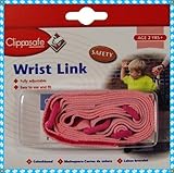 CLIPPASAFE WRIST LINK IN PINK COLOUR by Clippasafe
