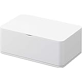 山崎実業(Yamazaki) ウェットティッシュケース ホワイト 約W16×D10×H6㎝ スマート smart ペーパーストッパー付き 5578