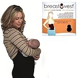 Breastvest Breast Vest Top Small, Black (UK 10-12, EUR 38, US 6) by Breastvest