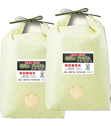 Amazon.co.jp: コシヒカリ 【5分づき】 農薬不使用米 滋賀県産 10kg